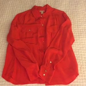 JCrew Silk Women’s dress shirt